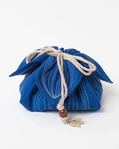 Nubi Flower Lucky Pouch - Blue