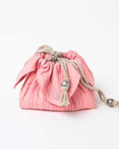 Nubi Flower Pouch - Pink