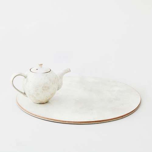Buncheong Teaware Teapot Plate