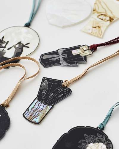 Nacre and Lacquer Bookmarks (10 Types)
