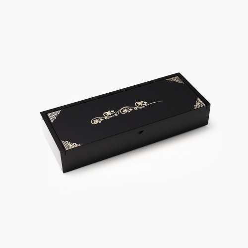 Cloud Pattern Mother-of-Pearl Pencil Case