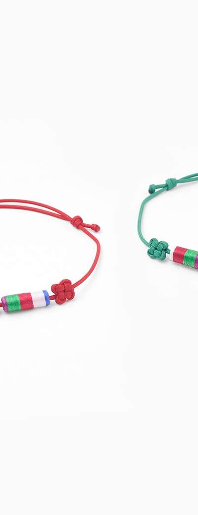 Saekdong Mini Roll String Bracelet