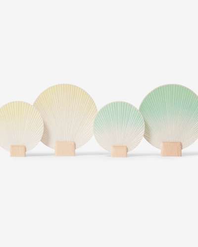 Forest Breeze - Hanji Round Fan
