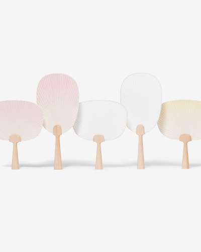 Forest Breeze - Hanji Fan (Curved)