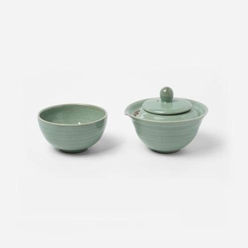 Single-Serving Lotus Tea Set