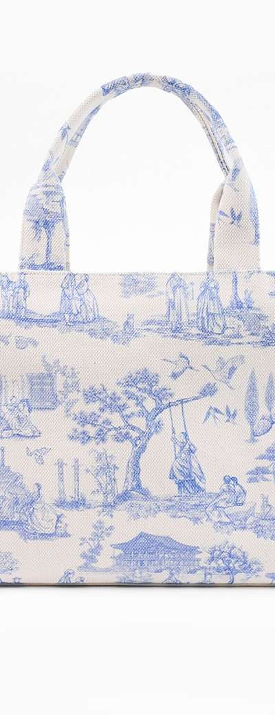 Chunhyang Toile Tote Bag (Large)