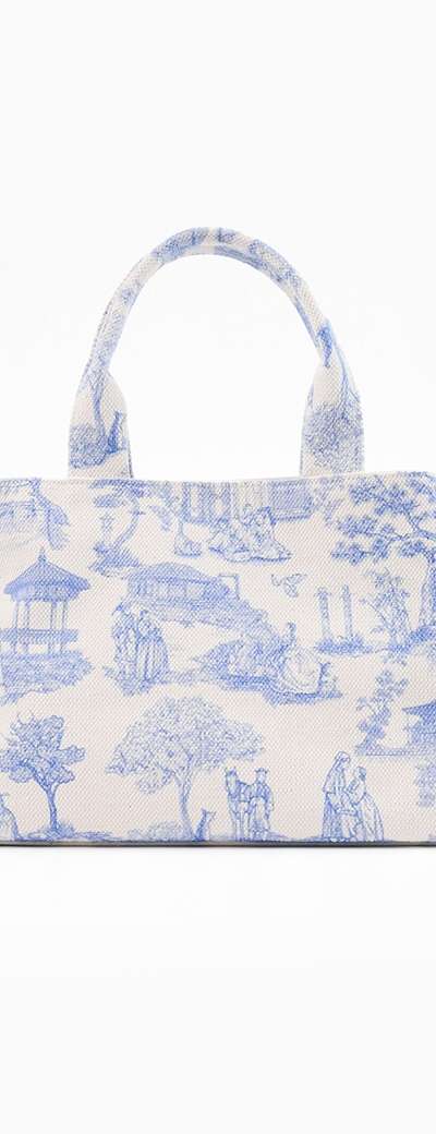 Chunhyang Toile Tote Bag (Small)