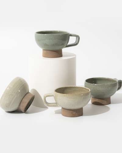Half-Moon Curved Cup (1pc)