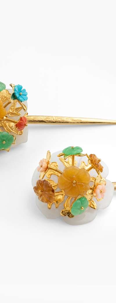 Tteolcham Back Hair Pin