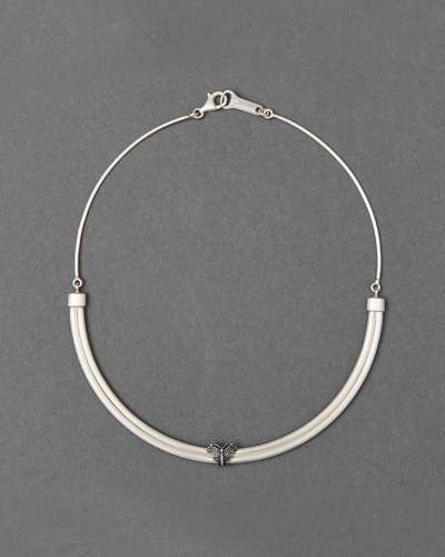 Butterfly Silver Necklace