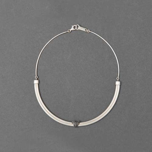 Butterfly Silver Necklace