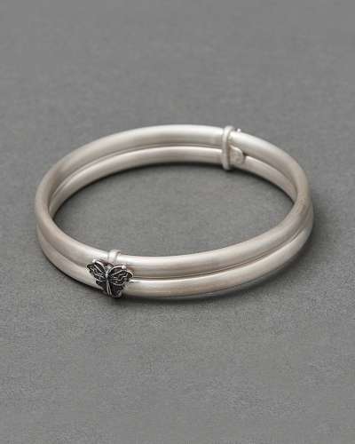 Butterfly Silver Bracelet