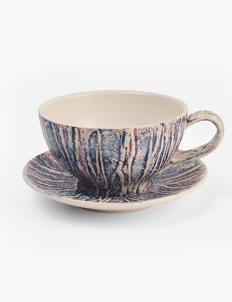 Snowy Cappuccino Cup