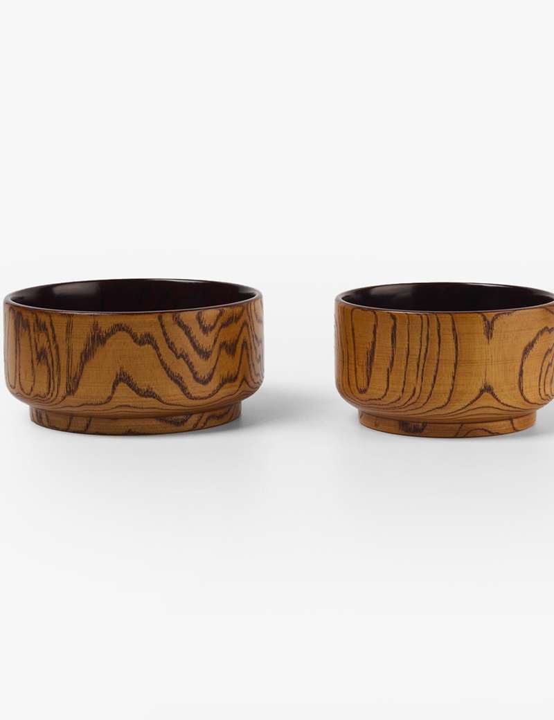 Lacquerware Bowl Set (Jeophchil Technique)