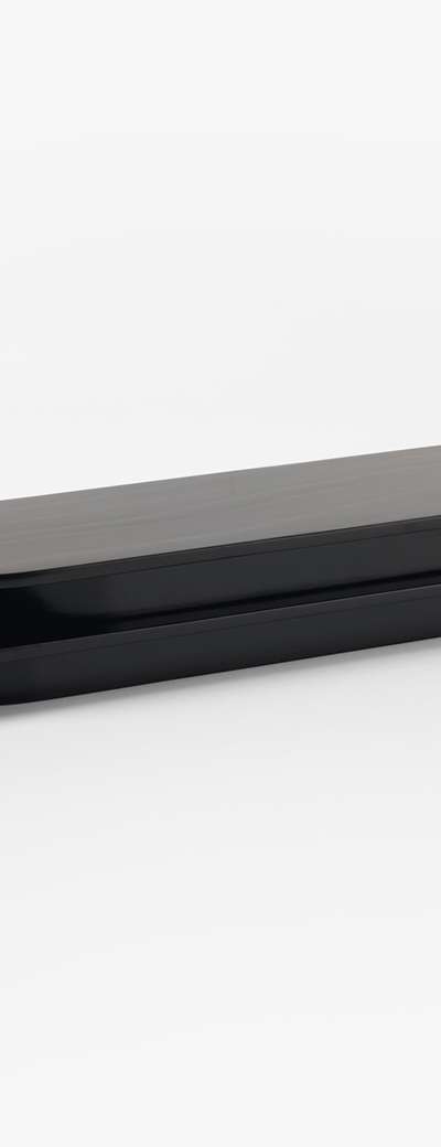 Black Lacquer Oval Tray (1pc)