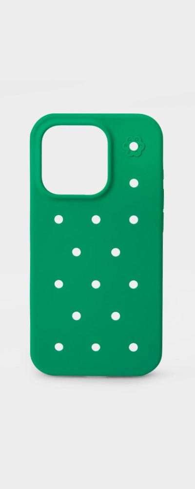 コレ iPhone シリコンケース クローバーグリーン (15/15PLUS/15PRO/15PRO MAX)
