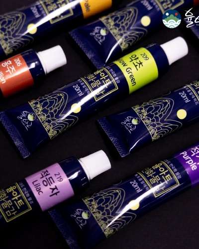 淳美堂民画絵具 分彩そのまま 20ml 単個 24色