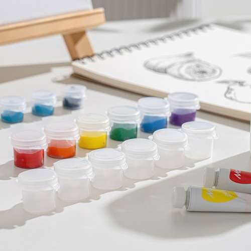 Convenient Mini Paint Dispenser Bottle 6-Pack