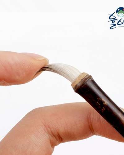 竹毛の弾力的な色付け筆 民画筆 兼毫筆 <br>韓国画筆