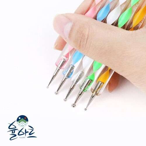 YulArt Double-Sided Dot Pens [5-Piece Set]