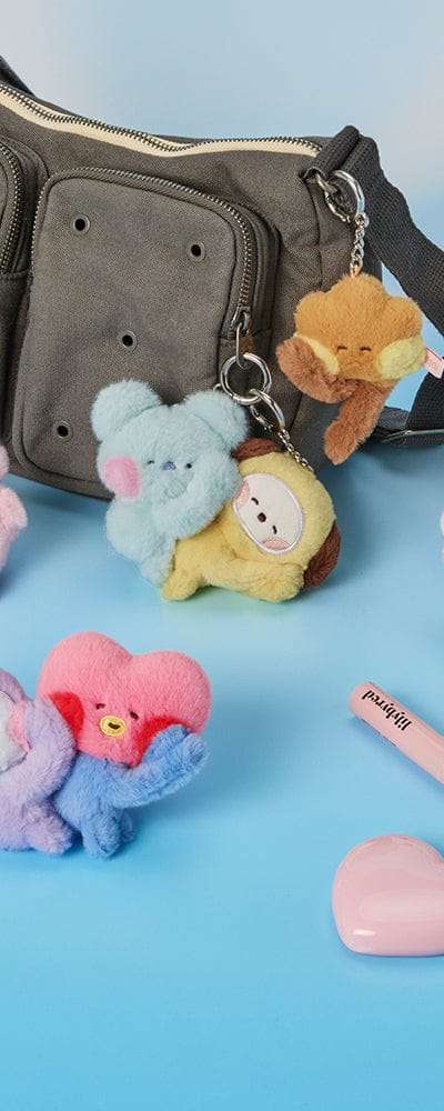 BT21 ミニ ミニニ ハグミ マグネット ぬいぐるみ キーリング