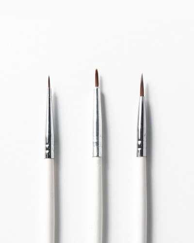 細密表現 細筆 アクリル筆 油絵筆