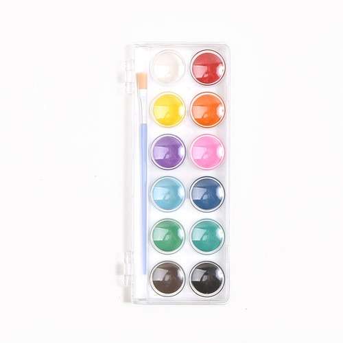 Solid Watercolor Paint Palette