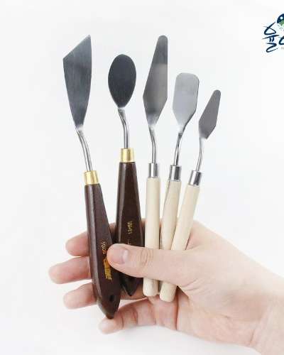 耐久性に優れた美術用ナイフ<br>美術ナイフ パレットナイフ