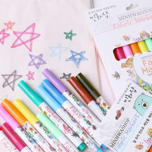 Yul Art Fabric Marker [8-Color / 12-Color Set]