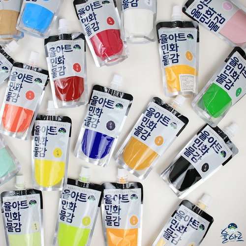 High Pigment Content Powder Pigment Traditional Korean Painting Paint [10 Colors]
