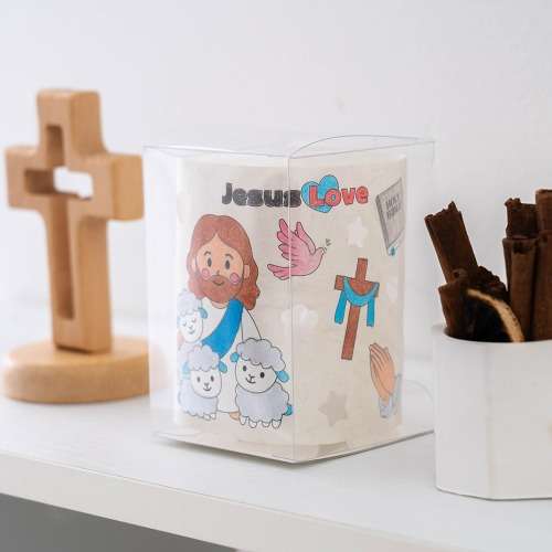 Bible Verse Mood Light DIY Kit - Easter Sunday School Church Art Craft Supplies Home Activity
