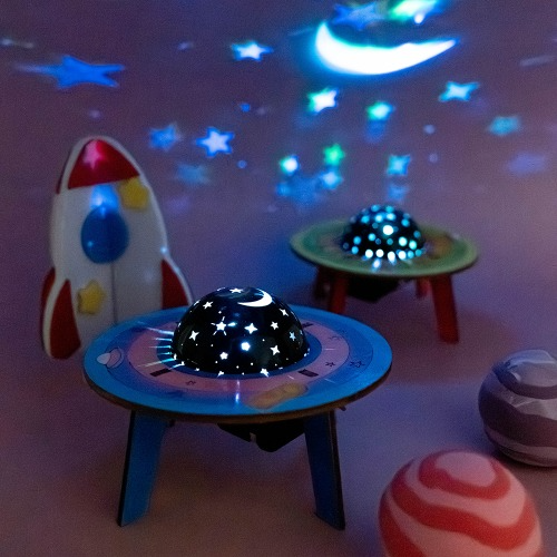 DIY Space Mirror Ball Mood Light - Mini LED Ambient Lighting Decoration