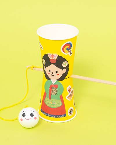けんだま作り 多文化世界伝統おもちゃ遊び体験キット 衣装教具 幼児 小学 社会 美術 家遊び