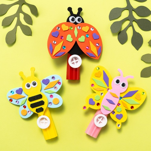 Spring Flute Making Kit - Musical Instrument Decorating Educational Material DIY for Kindergarten and Early Childhood Experience