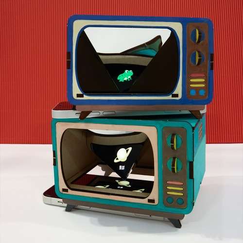 Science Play Hologram 3D Theater Science Kit Light Box Making