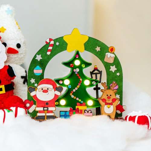 Christmas Winter Environment Mood Light Art & Craft Kit - Indoor Activity