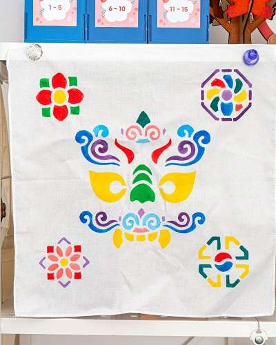 秋の遊び ハンカチ飾り付け アート活動 小学生工作 伝統遊びキット