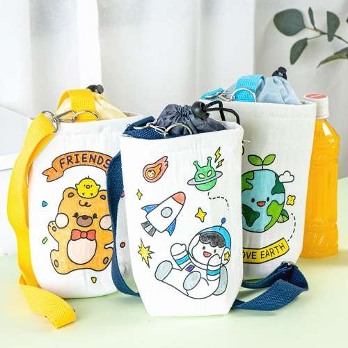 Premium Tumbler Eco Bag - Summer Eco Bag Tumbler Pouch