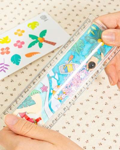 かわいい透明樹脂アートキット 小学生工作 おうち遊び