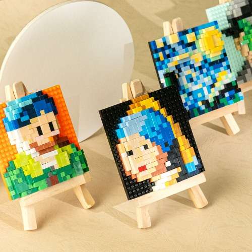 Famous Painting 3D Frame Puzzle Assembly DIY Kit