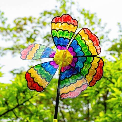 Sun Catcher Pinwheel Craft Kit - DIY Art Play for Kids