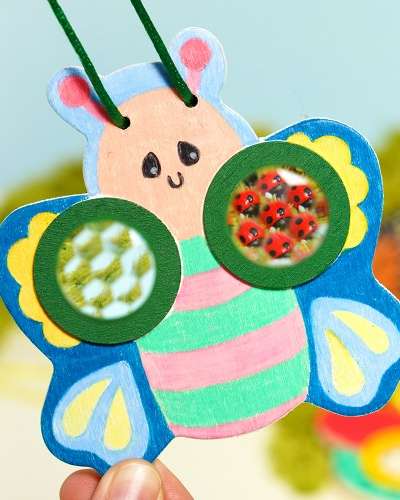 時間を忘れて楽しむ昆虫万華鏡工作キット 小学生向け おうち遊び