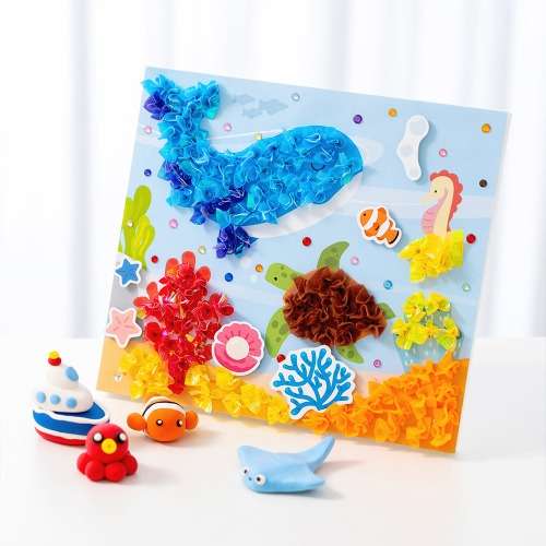 DIY Mosaic Frame Craft Kit - At-Home Art Activity