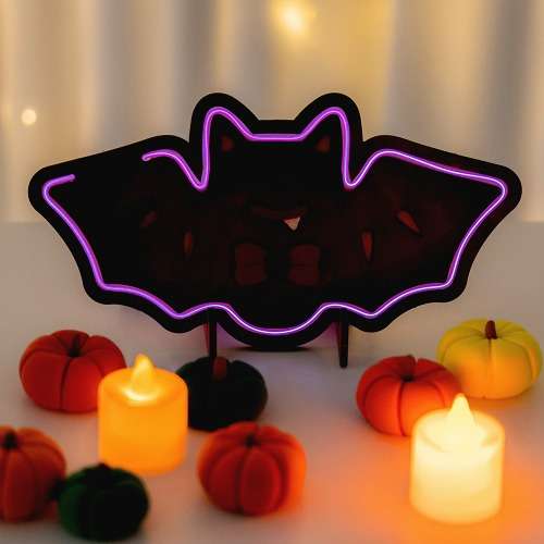 DIY Halloween Neon Sign Frame Art Play Kit