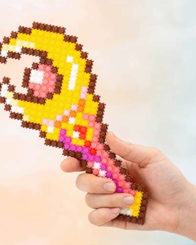 ブロック魔法の杖 工作おもちゃ アート遊びキット 集中力向上
