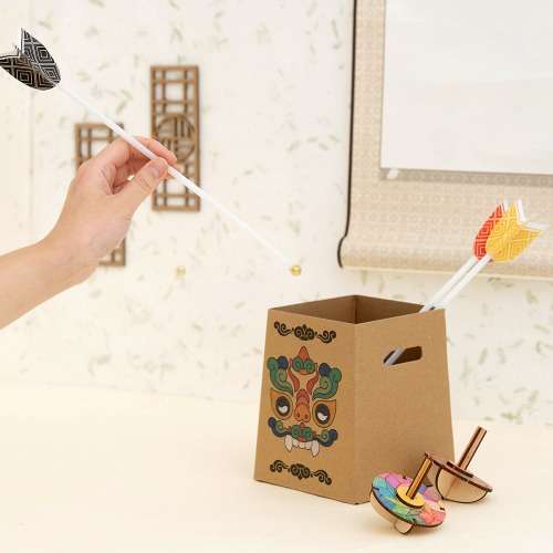 Tuho Game DIY Set - Traditional Korean Stick Toss Game Craft Kit