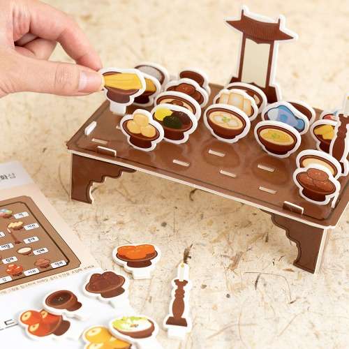 Chuseok and Lunar New Year Making Set - Traditional Ritual Table Miniature Art and Craft Materials