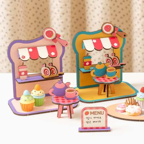 Fancy Wood Cafe Making DIY Craft Kit