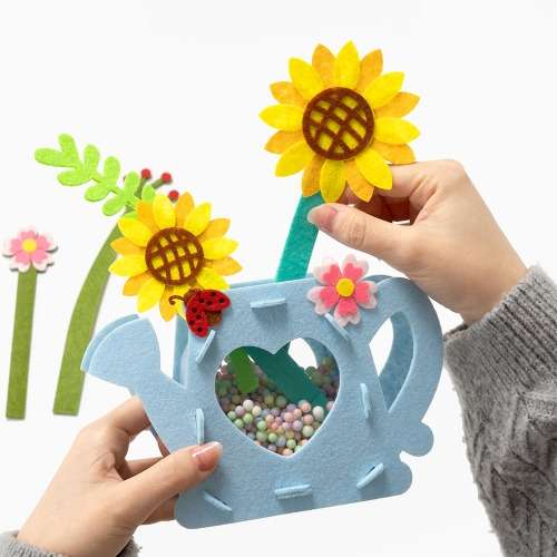 Spring Flower Foam Ball Planter Craft Kit