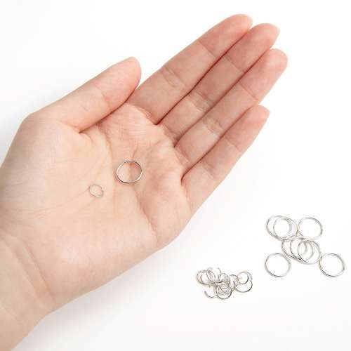Easy-to-Use O-Ring Key Ring Set of 50